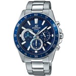 Ficha técnica e caractérísticas do produto Relógio Masculino Casio Edifice EFV-570D-2AVUDF - Prata