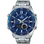 Ficha técnica e caractérísticas do produto Relógio Masculino Casio Edifice EFV-C100D-2AVDF - Prata/Azul