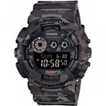 Ficha técnica e caractérísticas do produto Relogio Masculino Casio G-shock Anadigi Gd-120cm-8dr - Camuflado