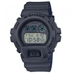 Ficha técnica e caractérísticas do produto Relógio Masculino Casio G-Shock DW-6900LU-8DR - Cinza/Azul