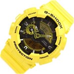 Ficha técnica e caractérísticas do produto Relógio Masculino Casio G-Shock GA110NM-9A Modelo Exclusivo - Amarelo Metálico