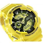 Relógio Masculino Casio G-Shock GA110NM-9A Modelo Exclusivo - Amarelo Metálico