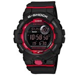 Ficha técnica e caractérísticas do produto Relógio Masculino Casio G-SHOCK GBD-800-1DR - Preto/Vermelho