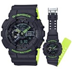 Ficha técnica e caractérísticas do produto Relógio Masculino Casio G-Shock Modelo GA-110LN-8A a Prova D` Água