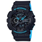 Ficha técnica e caractérísticas do produto Relógio Masculino Casio G-Shock Modelo GA110LN-1A a Prova D` Água