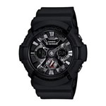 Relógio Masculino Casio Modelo GA201-1A Pulseira em Silicone / a Prova D` Água