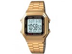 Relógio Masculino Casio Mundial a 178WGA 1ADF - Digital Resistente a Água Cronógrafo