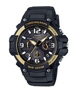 Ficha técnica e caractérísticas do produto Relógio Masculino Casio Mundial MCW-100H-9A2VDF - Preto