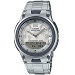 Ficha técnica e caractérísticas do produto Relógio Masculino Casio Prata Ana-Digi AW-80D-7A2VDF