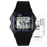 Ficha técnica e caractérísticas do produto Relógio Masculino Casio W-800H-1Avdf - Preto