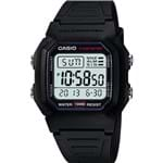 Ficha técnica e caractérísticas do produto Relogio Masculino Casio W-800H-1AVDF - Preto