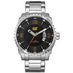 Ficha técnica e caractérísticas do produto Relógio Masculino Caterpillar Mossville Date Assista Black Dial Pulseira de Aço Inoxidavel ( Ac14111121 )