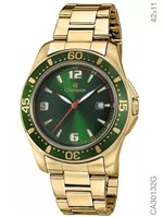 Ficha técnica e caractérísticas do produto Relógio Masculino Champion Sport Dourado Verde CA30132G