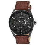 Ficha técnica e caractérísticas do produto Relógio Masculino Citizen 4873361 - a Prova D` Água / Pulseira de Couro