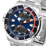 Ficha técnica e caractérísticas do produto Relógio Masculino Citizen Aqualand Promaster 20atm Tz10164f