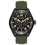 Ficha técnica e caractérísticas do produto Relógio Masculino Citizen Eco-Drive Militar Nylon BU2055-16E