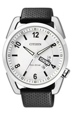 Ficha técnica e caractérísticas do produto Relógio Masculino Citizen Eco-Drive TZ20028Q 42mm Couro Preto