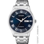 Ficha técnica e caractérísticas do produto Relógio Masculino Citizen Prata Automático TZ20797F