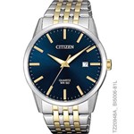 Ficha técnica e caractérísticas do produto Relógio Masculino Citizen TZ20948A Prata Fundo Azul Escuro