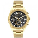 Ficha técnica e caractérísticas do produto Relógio Masculino Condor COJP25AA/4P 49mm Aço Dourado