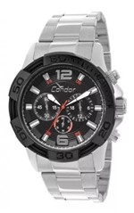 Ficha técnica e caractérísticas do produto Relógio Masculino Condor Grande Covd54ab/3p Pulseira Aço Prata Covd 54 Ab 54ab