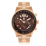 Ficha técnica e caractérísticas do produto Relógio Masculino Constantim Navitimer Analógico CT-01 G0099C Rose Brown