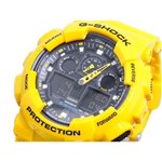 Ficha técnica e caractérísticas do produto Relógio Masculino da Casio G-Shock (Power Yellow) G-Shock GA100A-9A