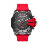 Ficha técnica e caractérísticas do produto Relógio Masculino Diesel Mega Chief DZ4427/8RN 53mm Silicone Vermelho