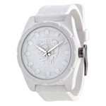 Relógio Masculino Diesel Mini Rubber Company White Dial - Modelo Dz1590