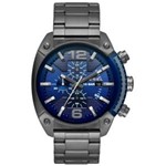 Ficha técnica e caractérísticas do produto Relógio Masculino Diesel Overflow Blue Dial Chronograph - Modelo Dz4412