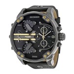 Relógio Masculino Guess Cronógrafo Pulseira de Couro