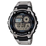 Ficha técnica e caractérísticas do produto Relógio Masculino Digital Casio AW-48HE7AVDF- Prata AW-48HE7AVDF - Casio*