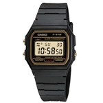 Ficha técnica e caractérísticas do produto Relógio Masculino Digital Casio F-91WG-9QDF - Preto