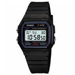 Ficha técnica e caractérísticas do produto Relógio Masculino Digital Casio F91W1DG - Preto