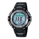 Ficha técnica e caractérísticas do produto Relógio Masculino Digital Casio SGW-100-1VDF - Preto SGW-100-1VDF - Casio*