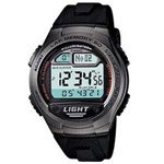 Ficha técnica e caractérísticas do produto Relógio Masculino Digital Casio W-734-1AVDF – Preto/Cinza