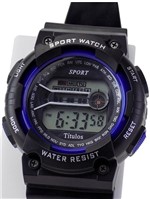 Ficha técnica e caractérísticas do produto Relógio Masculino Digital Esportivo Original Prova D'agua - Dudabay
