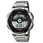 Ficha técnica e caractérísticas do produto Relógio Masculino Digital Multifunção Casio AE-1100WD-1A – Metal