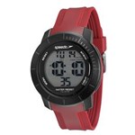 Ficha técnica e caractérísticas do produto Relógio Masculino Digital Speedo 80601G0EVNP2 - Vermelho