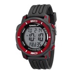 Relógio Masculino Digital Speedo Preto/vermelho