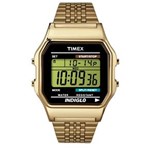 Ficha técnica e caractérísticas do produto Relógio Masculino Digital Timex TW2P48200WW/N - Dourado