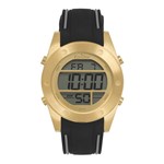 Ficha técnica e caractérísticas do produto Relógio Masculino Dourado Condor Casual Pulseira Preta 5 Atm