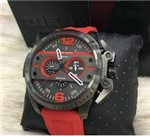 Ficha técnica e caractérísticas do produto Relógio Masculino DZ4388 VERMELHO PULSEIRA DE SILICONE - Diesel