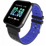 Ficha técnica e caractérísticas do produto Relógio Masculino e Feminino Smartwatch A6 Android e IOS Prata - Concise Fashion Style