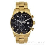 Ficha técnica e caractérísticas do produto Relógio Masculino Empório Armani Ar5857 Gold Preto Analógico 41mm Oferta - Emporio Armani