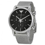 Relógio Masculino Emporio Armani Classic AR1811 Silver Stainless-Steel Quartz 41mm