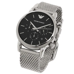 Ficha técnica e caractérísticas do produto Relógio Masculino Emporio Armani Classic AR1811 Silver Stainless-Steel Quartz 41mm