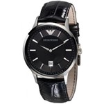 Ficha técnica e caractérísticas do produto Relógio Masculino Emporio Armani Modelo AR2411 Pulseira em Couro / a Prova D` Água