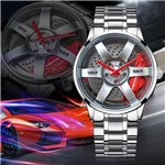 Relógio Masculino Esportivo Nektom Modelo 8206 Aro Carro New 2020 - Prata - Nektom Corporation Watch Inc