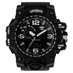 Relogio Masculino Esportivo Preto Umbro UMB-010-3